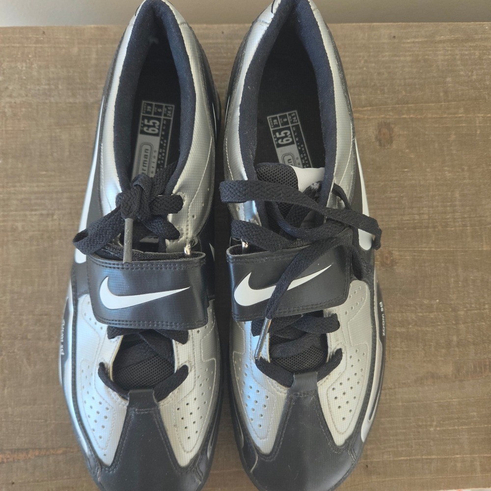 Nike Zoom SD Bowerman Series Track Field Throwing Shoes Silver Black 6.5